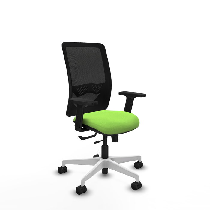 PIQUERAS Y CRESPO Silla de oficina Zulema con mecanismo Sincro/Traslack Pistacho/Negro PIQUERAS Y CRESPO Silla de oficina Zulema con mecanismo Sincro/Traslack Pistacho/Negro