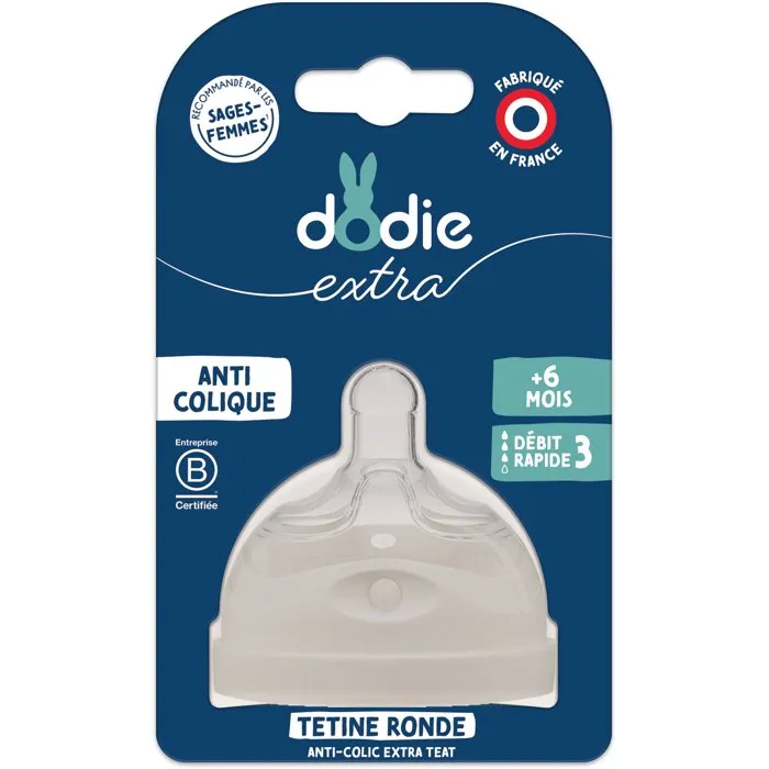 Dodie Tetina Anticólicos Multiperforada Flow 3 para bebés de 6+ meses DOD1706315517664 Dodie Tetina Anticólicos Multiperforada Flow 3 para bebés de 6+ meses DOD1706315517664