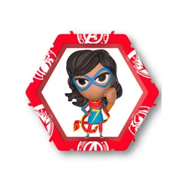 Wow Stuff Figura LED WOW! Pods Ms. Marvel Marvel - Con Sensor IR, Iluminación UV y Pegatinas, 5055394024595