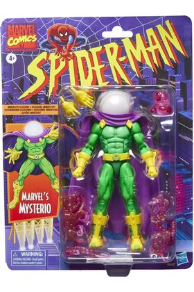 Hasbro Marvel Legends Series Retro Mysterio de 15 cm