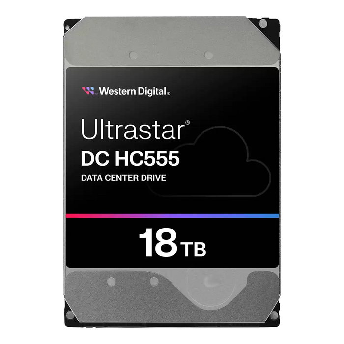 Western Digital Ultrastar DC HC555 18TB 7200RPM 512MB 3.5 Serial ATA III Unidad de Disco Duro para Servidor/Estación de Trabajo Western Digital Ultrastar DC HC555 18TB 7200RPM 512MB 3.5 Serial ATA III Unidad de Disco Duro para Servidor/Estación de Trabajo