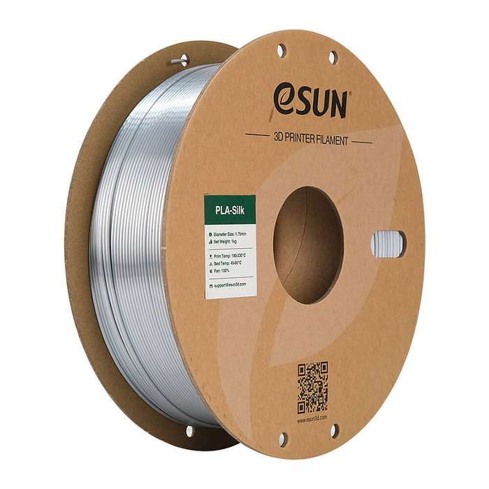 eSun EPLA-SILK 1,75mm SILVER 1kg eSun EPLA-SILK 1,75mm SILVER 1kg