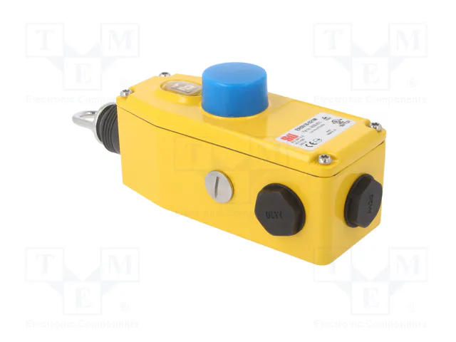OMRON ER5018 Interruptor de seguridad de cuerda amarillo OMRON ER5018 Interruptor de seguridad de cuerda amarillo