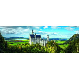 CLEMENTONI Puzzle Panorama The Neuschwanstein Castle 1000 piezas