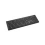 Kensington KB150 EQ Teclado Inalámbrico ANSI/ISO con Teclado Numérico, Resistente a Derrames, Compatible con Windows y macOS