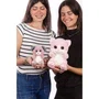 Cutydoos Peluche Pinky Cutydoos - Gato de Peluche Rosa Empolvado - 23 cm - AABMZ56247