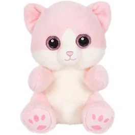 Cutydoos Peluche Pinky Cutydoos - Gato de Peluche Rosa Empolvado - 23 cm - AABMZ56247