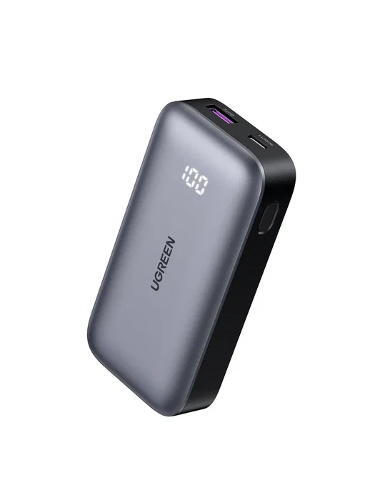 UGREEN Mini Powerbank 10000mAh Carga Rápida 30W Gris UGREEN Mini Powerbank 10000mAh Carga Rápida 30W Gris