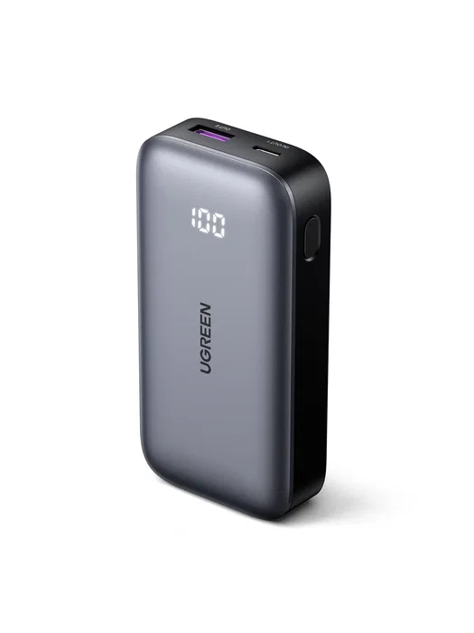 UGREEN Mini Powerbank 10000mAh Carga Rápida 30W Gris UGREEN Mini Powerbank 10000mAh Carga Rápida 30W Gris