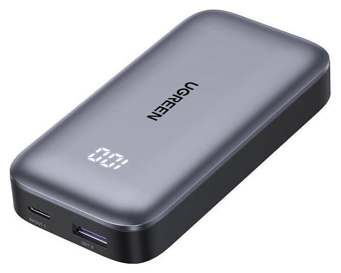 UGREEN Mini Powerbank 10.000 mAh 30W Gris UGREEN Mini Powerbank 10.000 mAh 30W Gris
