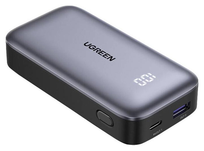 UGREEN Mini Powerbank 10.000 mAh 30W Gris UGREEN Mini Powerbank 10.000 mAh 30W Gris