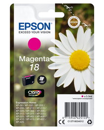 Epson Expression Home XP-102/205/305/405 Cartucho Magenta nº18