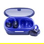 JBL Soundgear Clips - Auriculares deportivos inalámbricos TWS de gancho abiertos, IP54, color azul fantasma, Bluetooth 5.4, batería de hasta 32 horas