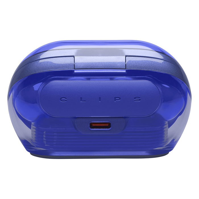 JBL Soundgear Clips - Auriculares deportivos inalámbricos TWS de gancho abiertos, IP54, color azul fantasma, Bluetooth 5.4, batería de hasta 32 horas