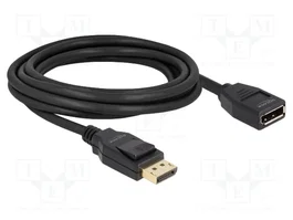 DeLOCK Cable de extensión DisplayPort 1.2 4K 60 Hz 3 m 80003