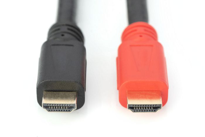 Digitus Cable HDMI High Speed con Ethernet y Amplificador, 15m, Negro
