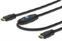 Digitus Cable HDMI High Speed con Ethernet y Amplificador, 15m, Negro