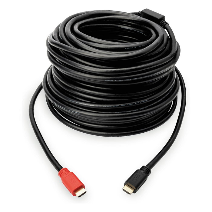 Digitus Cable HDMI High Speed con Ethernet y Amplificador, 15m, Negro