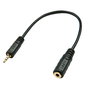 Lindy Adaptador de Audio Macho 2.5mm a Hembra 3.5mm