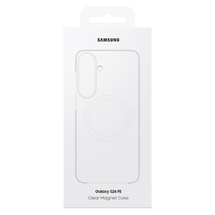 SAMSUNG Clear Magnet Case para Galaxy S26 FE transparente SAMSUNG Clear Magnet Case para Galaxy S26 FE transparente