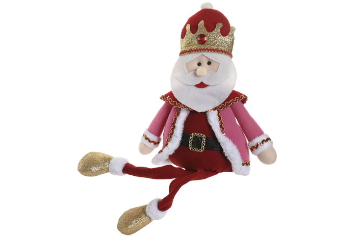 DKD Home Decor Figura Navidad Reyes Magos Multicolor Poliester 15 x 71 x 30 cm Pack 6 Unidades