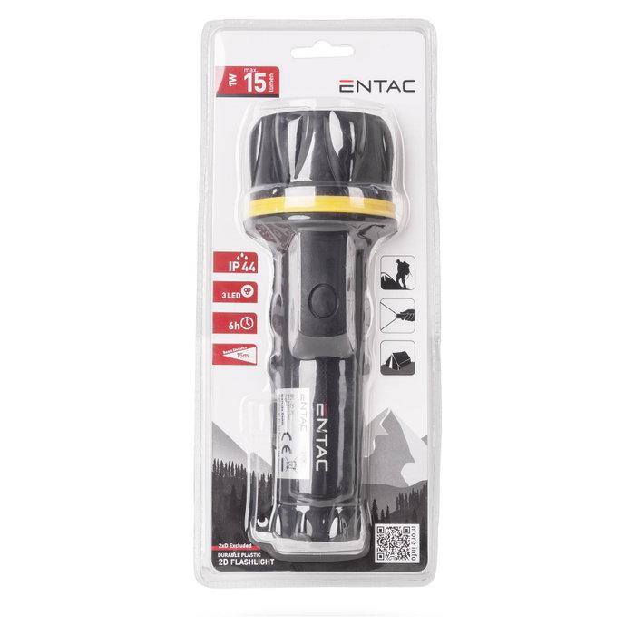 ENTAC EFL-2D-PL Linterna de mano Negro ENTAC EFL-2D-PL Linterna de mano Negro