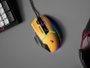A4Tech Bloody W95Max USB Sports Lime Ratón Gaming Óptico 12000 CPI RGB Negro