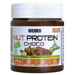 WEIDER Crema De Chocolate Crunchy Con Avellanas Proteica 250G Vegana