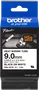 Brother HSe-221E Cinta tubo termorretráctil Negro sobre Blanco 9mm x 1,5m