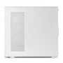 NOX Hummer AERO NXHUMMERAEROWH Caja PC Midi Tower Blanca con 4 Ventiladores ARGB PWM, Frontal Mesh, Cristal Templado, USB 3.0 y Tipo C, Soporte Gráfica 420 mm