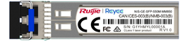 Ruijie Networks NIS-GE-SFP-550M-MM850 Módulo Transceptor Fibra Óptica 1000 Mbit/s 850 nm