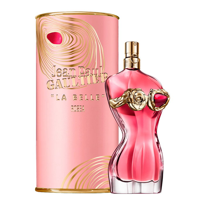 Jean Paul Gaultier La Belle Rosea Eau de Parfum 100 ml para Mujer con Notas Acuáticas, Peonía y Vainilla