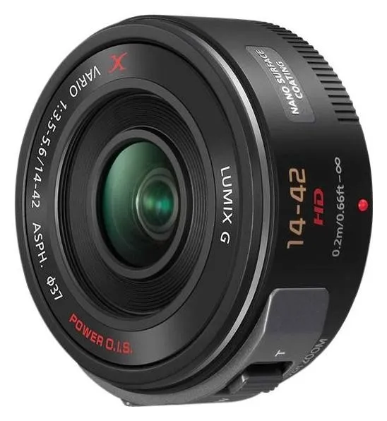 Panasonic Lumix G X Vario PZ 14-42mm f/3.5-5.6 negro