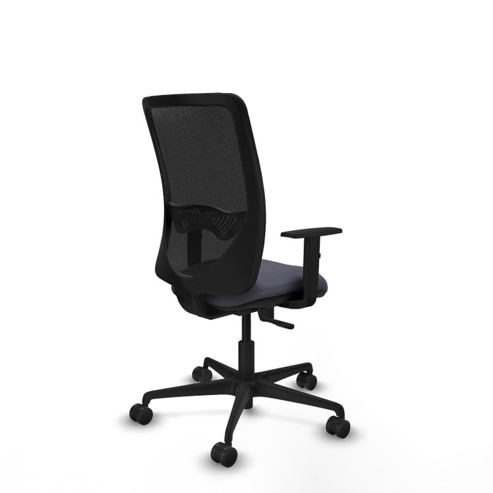 PIQUERAS Y CRESPO Silla de oficina Zulema con mecanismo Sincro, Gris oscuro y Negro PIQUERAS Y CRESPO Silla de oficina Zulema con mecanismo Sincro, Gris oscuro y Negro