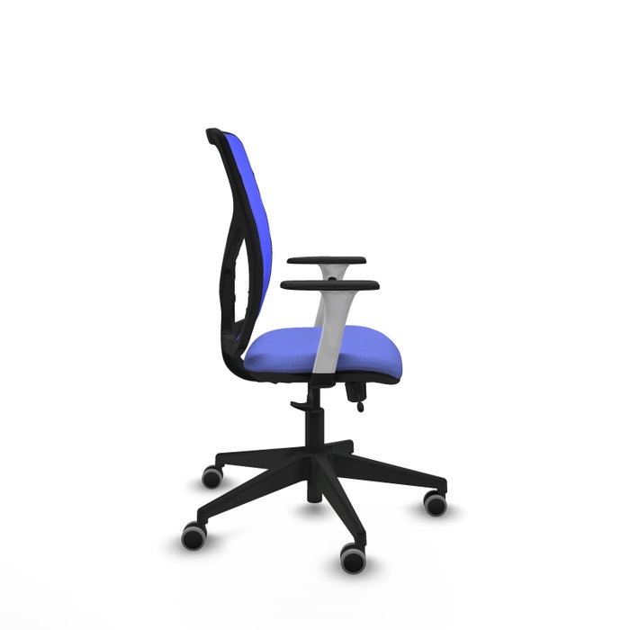 PIQUERAS Y CRESPO Silla de oficina Motilla Azul con mecanismo Sincro/Traslack PIQUERAS Y CRESPO Silla de oficina Motilla Azul con mecanismo Sincro/Traslack
