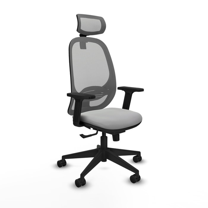 PIQUERAS Y CRESPO Silla de oficina Cilanco con mecanismo Sincro Gris PIQUERAS Y CRESPO Silla de oficina Cilanco con mecanismo Sincro Gris