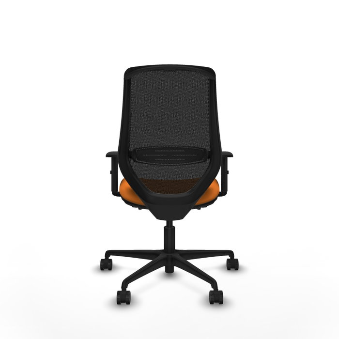 PIQUERAS Y CRESPO Silla de oficina Mardos Naranja y Negro PIQUERAS Y CRESPO Silla de oficina Mardos Naranja y Negro