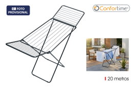 Confortime Tendedero 20M Metal Antracita