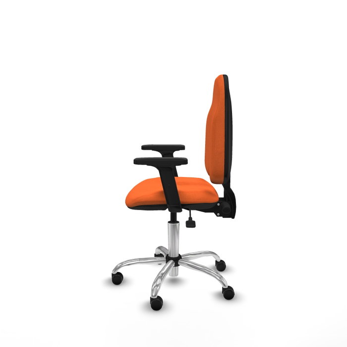 PIQUERAS Y CRESPO Silla de oficina Algarra Naranja con mecanismo Asincro PIQUERAS Y CRESPO Silla de oficina Algarra Naranja con mecanismo Asincro