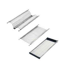 Emuca Escurreplatos acero inoxidable Drynox, módulo 600mm, Acero inoxidable