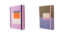 MOOVING Agenda Anual 2027 Chromatic Wire-O Extra Soft Touch con Goma 150x210 S/V