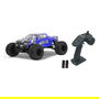 Jamara 053355 Monster Truck Whelon 1:12 4WD 2.4GHz Radio Control, Camioneta Eléctrica a Escala con Batería Li-Ion, Negro/Azul, para +14 Años