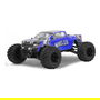 Jamara 053355 Monster Truck Whelon 1:12 4WD 2.4GHz Radio Control, Camioneta Eléctrica a Escala con Batería Li-Ion, Negro/Azul, para +14 Años
