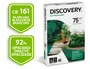 Discovery Papel Multifuncion DIN A3 75 Gramos Paquete de 500 Hojas Blanco