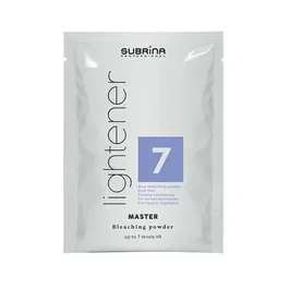 Subrina Professional Lightener Polvo oxidante de hasta 7 niveles de aclaración, 50 g