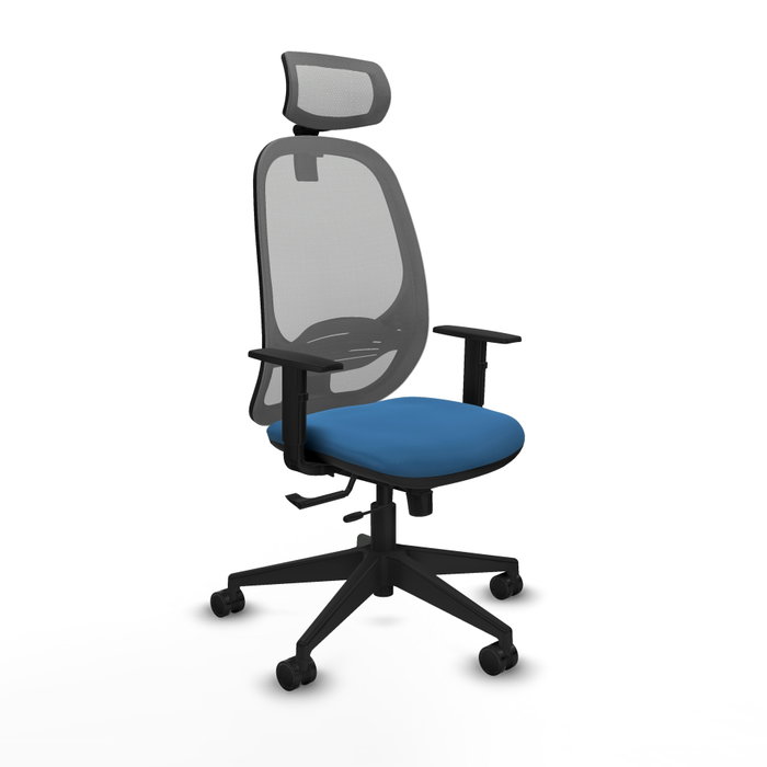 PIQUERAS Y CRESPO Silla de oficina Cilanco Azul claro y Gris PIQUERAS Y CRESPO Silla de oficina Cilanco Azul claro y Gris