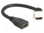 DeLOCK 90322 Cable HDMI Hembra a Hembra 8K 60 Hz 20 cm