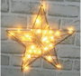 DKD Home Decor Decoración Luminosa LED Metal Plateada 30x1x30 cm
