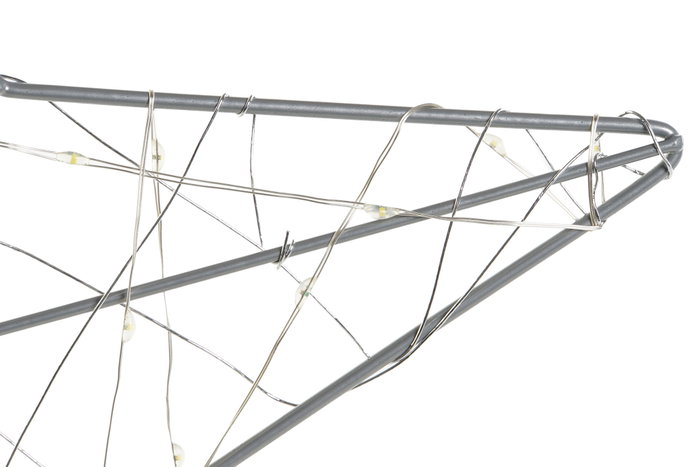 DKD Home Decor Decoración Luminosa LED Metal Plateada 30x1x30 cm DKD Home Decor Decoración Luminosa LED Metal Plateada 30x1x30 cm