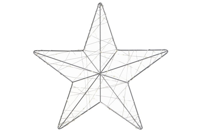 DKD Home Decor Decoración Luminosa LED Metal Plateada 30x1x30 cm DKD Home Decor Decoración Luminosa LED Metal Plateada 30x1x30 cm